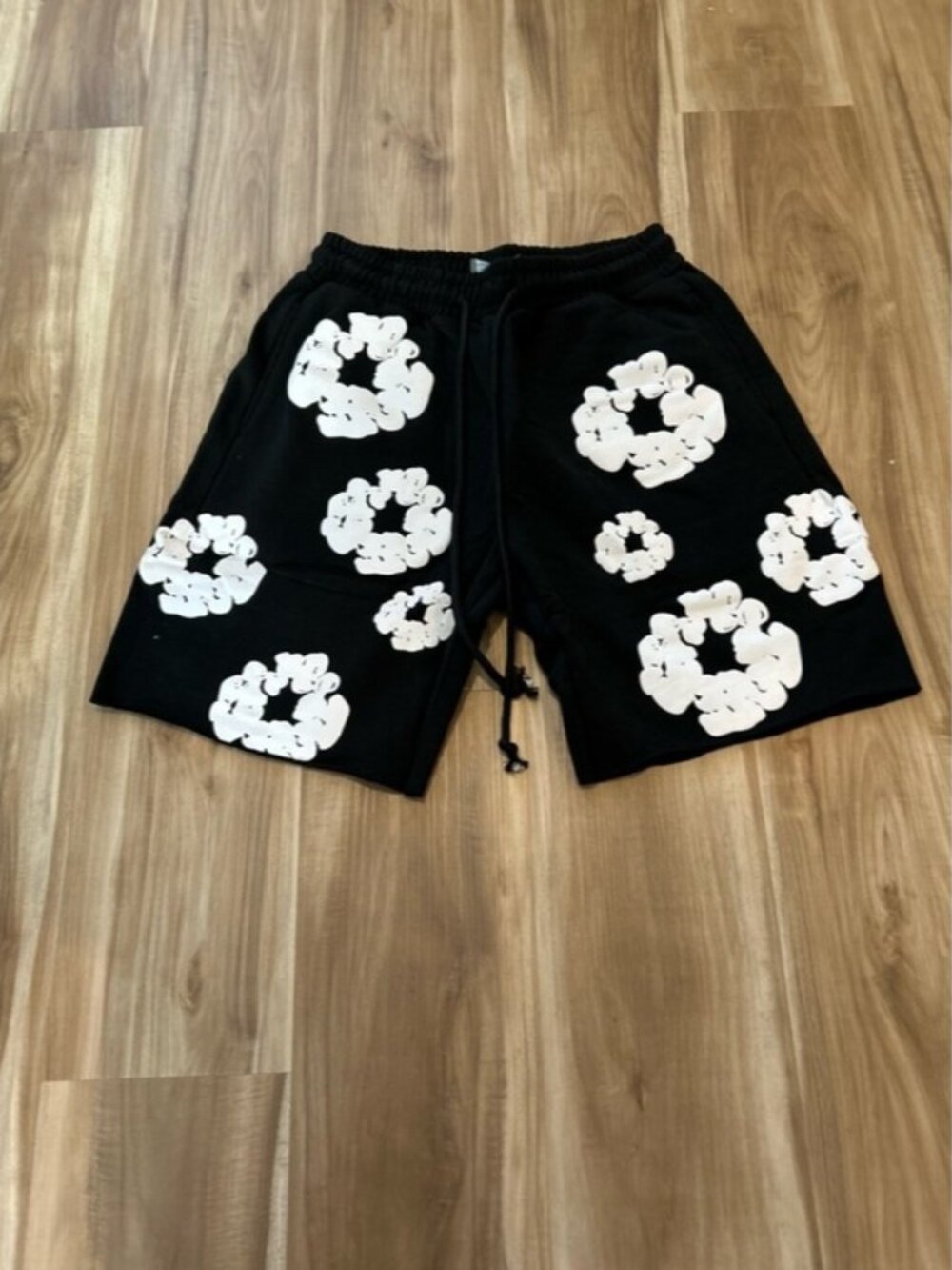 Black Denim Tear shorts